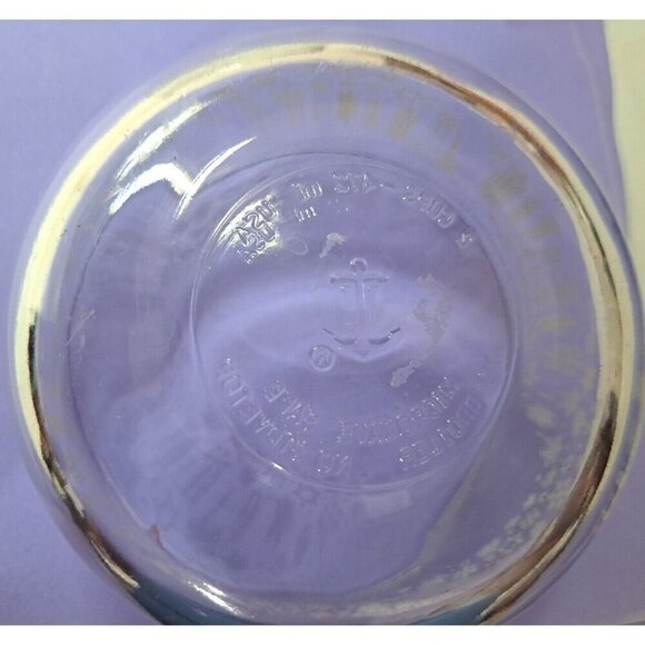 Anchor Hocking Set of 2 Snowflake Pattern Bowls 2-Cup & 4-Cup Capacity - Picture 8 of 11